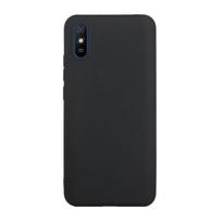 Soft Leather Case for Xiaomi Redmi 9A 6.53  TPU Gel Bumper Black