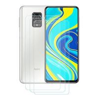 JC 3 Pack Tempered Glass for Redmi Note 9 Pro Max (6.67 ), HD Glass Protection Film Anti-Shock Protective Film