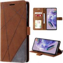 Case for Redmi Note 12 Pro+-12 Pro Plus - Leather Effect Anti-Scratch Shockproof - Brown