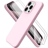 Protective case - Silicone - iPhone 15 Pro Max - Shockproof - Ultra thin - Pink