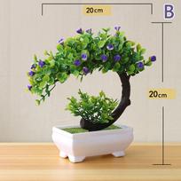 Artificial Plant Potted Bonsai Tree Faux Potted Decorations Home Party Garden  Year Decoration Mother'S Day Gift
