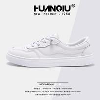 Global flat-bottomed German training shoes women's ZHQ68259 spring new popular student versatile breathable student casual board shoes 35 balta