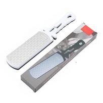 1PC Double-sided Knife Sharpener Internet Celebrity Multi-function Handle Portable Fast Manual Emery Sharpener