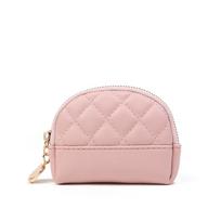 Women's Purse, Zipper Clutch, Women's Coin Purse, Short Diamond-shaped Card Bag