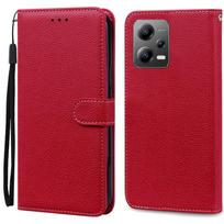 Piniginės tipo dėklas Xiaomi Poco X5 Pro 5G, dėklas Xiomi Poko Poco X5 Pro X5pro Coque, odinis telefono apsauginis krepšys 2023 For POCO X5 Pro purple