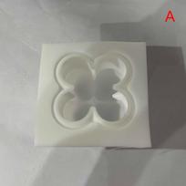 Diy Candles Mould Wax Aromatherapy Plaster Silicone Mold Handmade Cube Soap Mold A