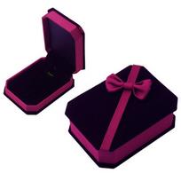Vestuvinių žiedų dėžutė Elegantiška vėrinio auskarų žiedo pakabuko papuošalų eksponavimo laikymo dovanų dėžutė 7*9cm