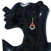 Christmas Creative Jewelry Fashion Joker Drip Bell Wreath Necklace Accessories for Women