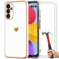 Coque - BOOLING - Samsung Galaxy M13 - Antichoc - Anti-Rayure - Silicone TPU balta