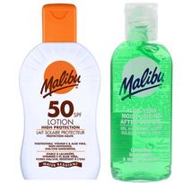 Malibu waterproof balm SPF50 100ml + Aloe after 100ml sunbathing