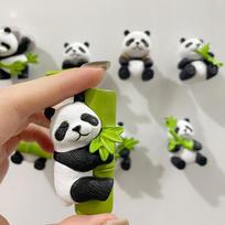 Panda Šaldytuvo Magnetukai Mielas Animacinis Šaldytuvo Lipdukas Kūrybinga Nuotraukų Sienelė Magnetinis Sagtelis Virtuvės Aksesuarai Namų Puošmenos
