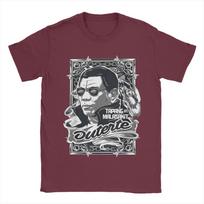 Men T Shirts  Humor Tee Shirt Short Sleeve Round Neck T-Shirt Pure Cotton Plus Size Clothes S bordinė