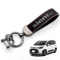 Sveni New Sienta MXP 10 Series Key Chain Car SINETA MXP 10 Series 2022 Car Key Chain Suede Hook Double Car Logo Key Chain Car Model Specific Key Chain