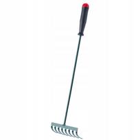 KADAX Garden Rake With Handle 60cm 8-Tooth