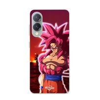 Phone Case - DAIMA - GOKU SSJ4 - Silicone - Black - Samsung Galaxy S25 Edge juoda