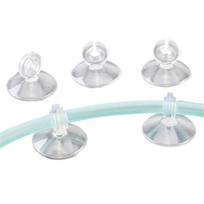 10-100pcs Aquarium Suction Cup Air Tube Holder Sucker for Fish Tank Pump Oxygen Air Tube Fixing Clip Line Pipe Tube Wire Holder