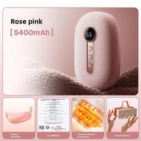 Explosion-proof Electric Hand Warmer Rechargeable Mini USB Hand Range Full Package Velvet Hand Warmer Warmer Portable Gift rožinė