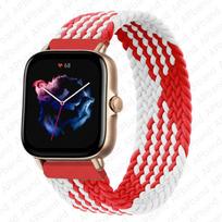 20/22 mm nailoninis pintas elastinis dirželis, skirtas Amazfit Gtr Bip Watch Samsung Galaxy Watch 4 Classic 3 Gear S3 Sport Active 2 dirželis, skirtas Huawei 3 GT GT2 2E Pro 20mmL