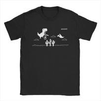 Men T-Shirts T-Rex BMX Offline Vintage Cotton Tees Short Sleeve T Shirts Round Neck Clothing Birthday Gift S juoda