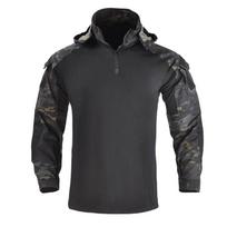 Hanye Outdoor Camouflage Suit Dragon Armor Frog Suit Men's Camouflage Suit Training Suit New Long Sleeved Combat Suit Tactical Training Suit L