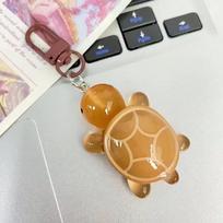 Animacinių filmų derva šviečiantis vėžlio ornamentas raktų pakabukas tamsoje šviečiantis vėžlys raktų pakabukas krepšys pakabukas aksesuaras merginoms dovanos kava
