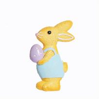 2025 Easter Rabbit Hanging Pedant Resin Gingerbread Egg Bunny Ornament Tree Hanging Figurine Kids Gifts Home Party Decorations