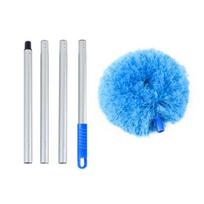 Duster Washable Telescoping Extension Pole Cleaning Furniture Blinds High Ceiling Fan mėlyna