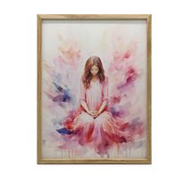 Delicate Shades of Serenity Delicate Shades of Serenity, 40X50 Cm, Gold Aluminum Frame, 230 Gsm Matte Paper 54