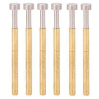 100pcs Pogo Pin Flat Head Spring Test Probe Brass Material 2.36mm0.1in Tube Diameter 34mm1.3in