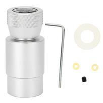 Soda CO2 Adapter Valve Connector Set ASA 1/4BSPP-TR21-4 Filling Accessory Silver