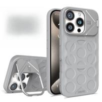 Applicable To IPhone16promax Mobile Phone Case Lens Bracket Apple 15 Ring Magnetic Suction Case Full-inclusive Protective Case Soft Apple 11