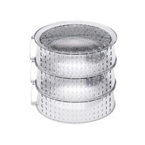 Izoliuotas maisto dangtis, sudedamas, maisto saugos skydas, daugiasluoksnis, apsaugantis nuo musių, atsparus dulkėms, maisto šildytuvas, skaidrus pagalbininkas piknikui, kepsninei 3pcs gray