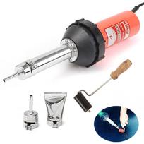 1080W 50Hz plastikinis karšto oro degiklio suvirinimo įrankis su antgaliu ir slėginio ritinėlio rinkiniu, skirtas suvirinimo aparatui 220V