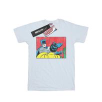 DC Comics Mens Batman Robin Slap T-Shirt XXL balta
