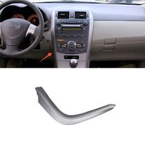 Bague de garniture du tableau de bord gauche pour Toyota Corolla 2009-2013 gray