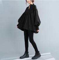 2024 Autumn Korean Retro Knitted Patchwork Plus Size Slimming Shirt for Women One Size