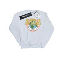 Disney Mens Mickey Mouse Be Kind To Our Planet Sweatshirt M balta