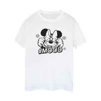 Disney Womens/Ladies Minnie Mouse Mood Cotton Boyfriend T-Shirt XXL