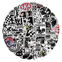 55 Nauji Ska Grafiti Lipdukai Dekoratyviniai Paspirtuko Vandens Puodelio Šalmo Vandeniui Atsparūs Lipdukai