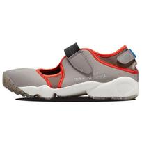 Nike  Air Rift Enigma Stone Metallic Silver Women Sneakers Grey Ironstone Team-Orange DV0782-001 36.5 gray