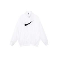 Nike Sportinė apranga Essential Logo Gofruota austa laisvo kirpimo striukė su stačia apykakle Moteriška striukė Balta DM6182-100 XL