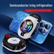 Popular Magnetic Game Phone Cooler with Semiconductor Icing Technology blue