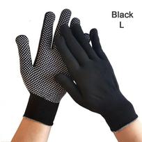 Breathable Sun Protection Stretch Full Finger Driving Mittens Work Gloves Anti-Slip Fishing Gloves L juoda