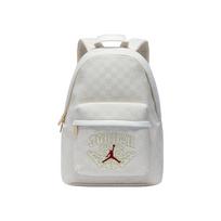Jordan 23L Logotipo Raštas Didelės Talpos Poliesterio Kuprinė Unisex Kuprinė Kreminė JD2613094AD-001 Milk White white