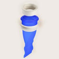 3pcs-Floor Drain Anti Odor Smell Sinks Sewer Pipe Silicone Stopper Waste Hair Clogging Water Filter Bathroom Kitchen Toilet mėlyna