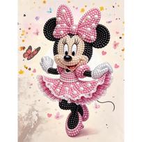 Disney Perlamutrinė tapyba Minnie Menas Perlamutrinės tapybos rinkinys Perlamutrinės tapybos sienų dekoras Rankų darbo dovana Namų ar biuro dekoras 35x45cm black