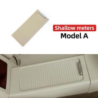 3BD862531 Car Center Console Water Cup Holder Roller Blind Shutter Cover Replacement For Volkswagen Passat B5 GP 2005-2011 šviesiai smėlio spalvos