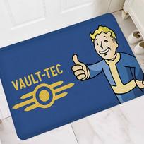 Game Vault Tec F-Fallout Room Mats Anti-slip Absorb Water Long Strip Cushion Bedroon Mat Household Carpets 40cm x 60cm