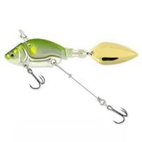 13.6g/44mm Fake Lure Spin Sequin Bait Fishing Treble Hook VIB Tough Metal Tackle A