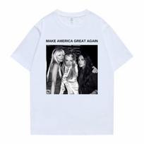 Make America Great Again Paris Hilton Britney Spears Lindsay Lohan Graphic Tshirt Unisex Womens Casual Oversized White Tshirts S black